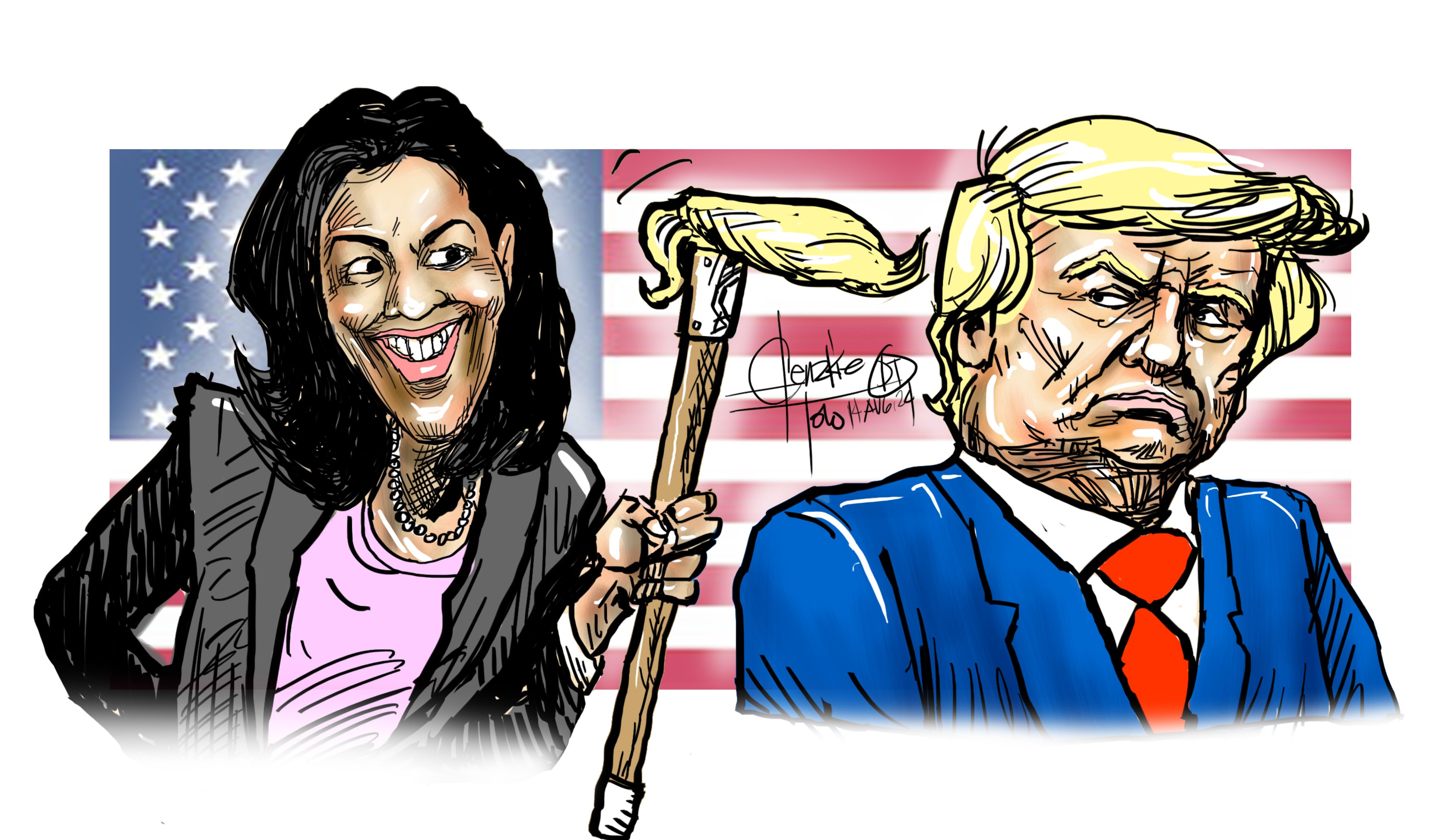 Seismic shift in the race